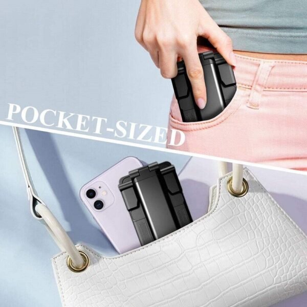 Cell Phone Stand Desktop Holder Tablet Stand Mount Mobile Phone Desktop Tablet Holder Table Cell Foldable Extend Support Desk Mobile Phone Holder Stand - Image 5