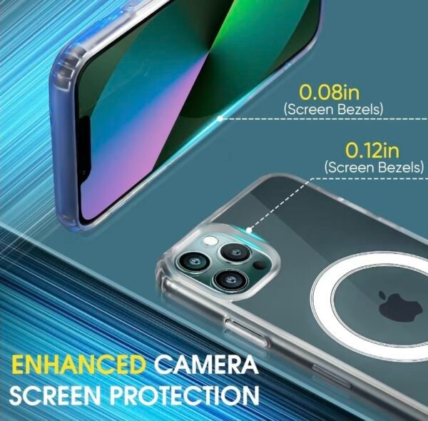 For Phone 15 14 Plus, Pro, Pro Max Case, Compatible With MagSafe, Shockproof Military - Grade Protection, Magnetic Phone Case For Phone 15 14 Plus, Pro, Pro Max, Classic Hybrid Case - Image 8